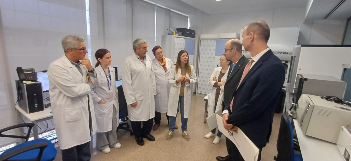 Imagen El laboratorio LIDiTeB del SMS y la UPCT en el Hospital Santa Lucía cumple su tercer aniversario